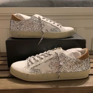 Sparkle Star glitter sneakers